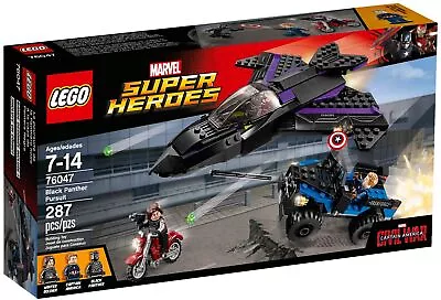 LEGO 76047 Marvel Super Heroes Black Panther Pursuit - Complete Pre-Owned • $85