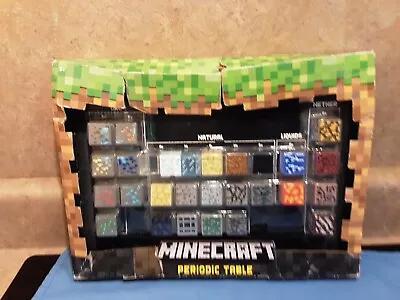 Mattel Minecraft Periodic Table Of Elements 2015 New In Box  Damage To Box • $18