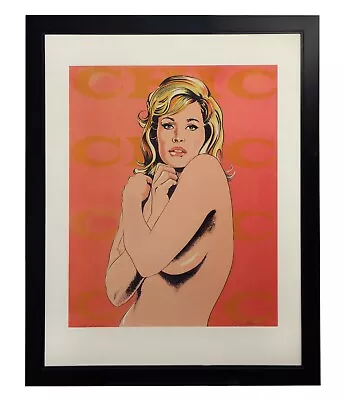 Mel Ramos Color Lithograph POP  CHIC  Signed And Numbered Pencil Ursela Andress • $2100