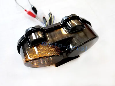 LED Rear/Tail Light Int.Brake Turn Signal For 1998-2002 Ninja ZX6R 98-05 ZX9R • $36.83