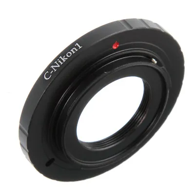 Adapter For C Mount Lens To Nikon 1 V1 V2 J1 J2 J3 J4 J5 S1 S3 DSLR Camera • $7.69