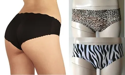 Ladies Sexy Padded Seamless Butt Enhancer Bum Shaper Panties Briefs Knickers NEW • £5.99