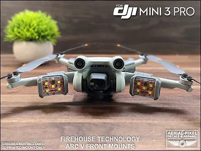 $20 • Buy DJI Mini 3 Pro Strobe Mounts For Firehouse Technology ARC V, Flytron And Vifly