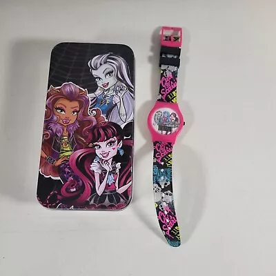 Monster High LCD Watch With Batteries And A Monster High Tin • $14.96