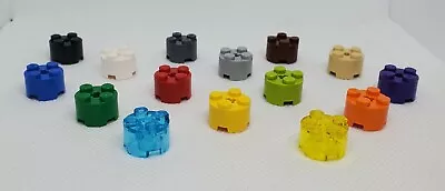 LEGO Parts Brick Round 2 X 2 W/ Axle Hole 3941 [6 Pieces] Choose Color • $0.99