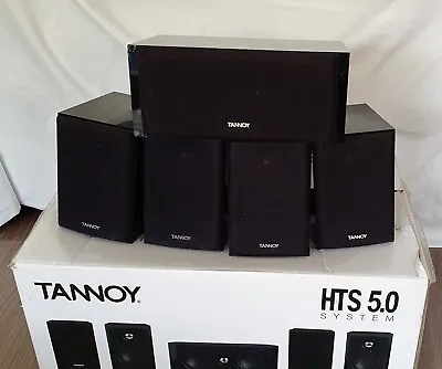 Tannoy HTS 5.0 - 1 Centre And 4 Satellite Speakers Boxed • £99