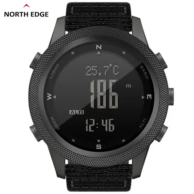 NORTH EDGE APACHE Men Digital Watch Altimeter Barometer Compass Sport Watches • $69.99