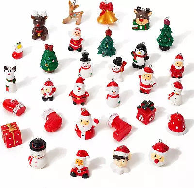 Mini Christmas Ornaments?30 Pieces? 3D Christmas Ornaments Set For Small Tree  • $16.54