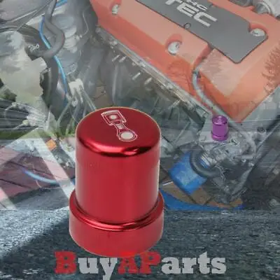 Red Billet Solenoid Cover For Honda Acura B17A1 B18C1 B16A2 D16Y8 H22A1 Engine • $10.34