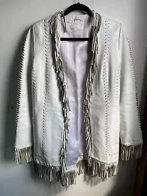 Versace Jacket Fringe • $100