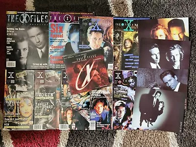 The X Files – Lot Of Magazines Art Prints Posters & Scrapbook • £19.95