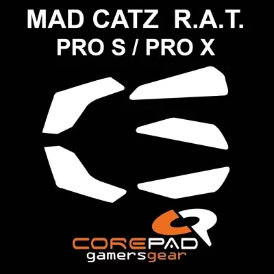 Corepad Skatez Mad Catz Pro X Cyborg R.A.T Pro S Replacement Mouse Feet PTFE • $12.99