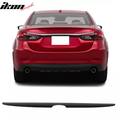 Fits 14-21 Mazda 6 Sedan OE Factory Flush Mount Trunk Spoiler Wing - Matte Black • $62.99