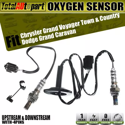 2x Oxygen Sensor For Chrysler Grand Voyager Town&Country Voyager Caravan Voyager • $43.59