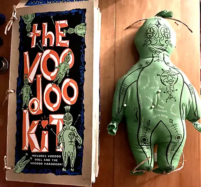 The Voo Doo Kit  1997 VooDoo Doll & Instruction Book By L Harry & N George • $16