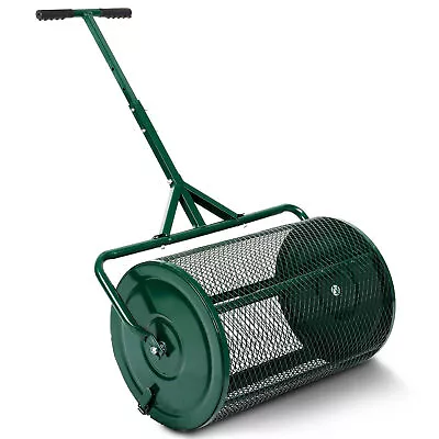 Compost Peat Moss SpreaderHeavy Duty Metal Mesh Spreader W/Adjustable Handle • $49.99