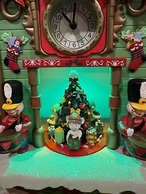 Avon 2011 Tick Tock Til Christmas Santa Cuckoo Clock Animated Musical Tested • $59.99