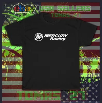 New Tee Shirt Mercury Racing Logo Men's T-Shirt Size S-5XL • $19.99