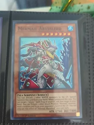 Yugioh - Mermail Abyssleed (Super Rare) (1st Edition) - SHVA-EN038 (P) • $1.30