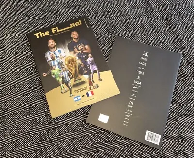 £99.99 • Buy Argentina V France WORLD CUP FINAL 2022 QATAR OFFICIAL PROGRAMME! VERY RARE!