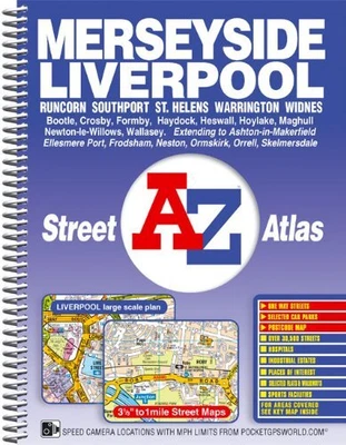 £5.99 • Buy Merseyside Street Atlas (A-Z Street Atla... By Geographers A-Z Map  Spiral Bound