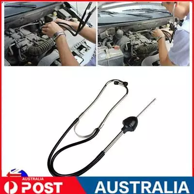 Dual Tube Car Engine Sound Diagnostic Tool Mechanic's Stethoscope Automotive AU • $12.25