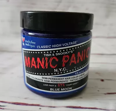 Manic Panic Classic High Voltage Semi-Permanent Hair Dye BLUE MOON • $9.95