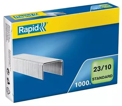 £16.32 • Buy Rapid Standard Staples Heavy Duty Galvanised Office Stationery 1000pcs 10 Pack