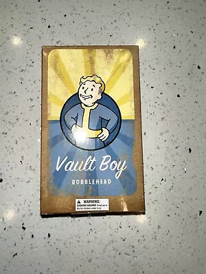 RARE Loot Crate Exclusive Vault Boy Bobble Head Fallout 4 Open Box • £12.34