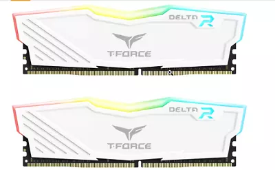 Team T-Force Delta RGB 32GB (2 X 16GB) PC Memory RAM DDR5 3200mhz (PC4 25600) • $95