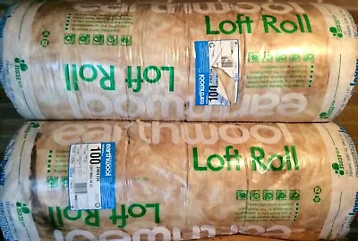 £39.95 • Buy ONE X Loft Insulation Earthwool 100mm 13.89m2 NEW Collect Only Ashford Kent