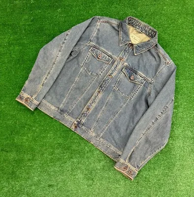 Vintage LL Bean Denim Jacket Trucker Men’s Large • $25