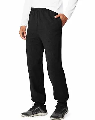 Hanes Mens Sport Ultimate Cotton Fleece Sweatpants With Pockets • $14.59