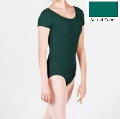 Mondor 496 Hemlock Green Child's Toddler Extra Small (2-4) Short Sleeve Leotard • $4.99