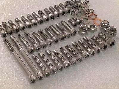 Triumph Bonneville T140 T120 Engine Covers Stainless UNC Allen Bolt Kit 1968-up • $27.98