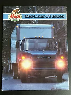 1985 MACK TRUCKS MID-LINER CS SERIES SALES BROCHURE/BOOKLET 8.5  X 11  • $9.99