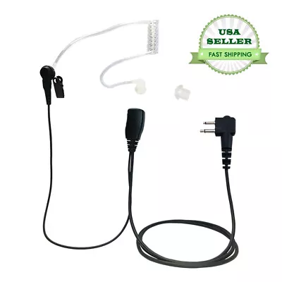 FBI Style Security PTT Acoustic Earpiece For Motorola CP200 CLS1110 RDM2070D • $13.99