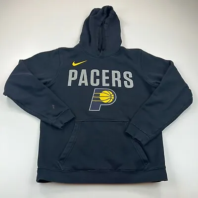 Nike Indiana Pacers Hooded Sweatshirt Adult Small Black Hoodie Pullover NBA • $9.99
