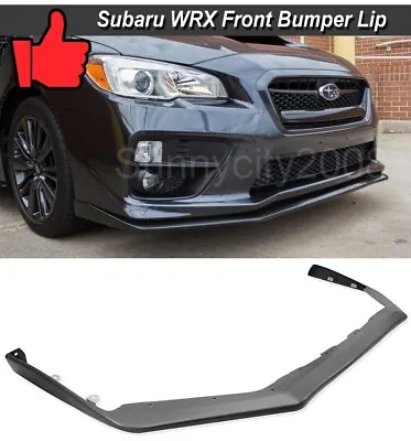 For 15-19 Subaru Impreza WRX STi V-LIMITED OE STYLE Front Bumper Lower Lip Kit • $89.99