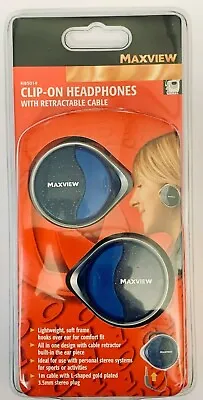 £19 • Buy Maxview H85014, Clip-On Headphones (10x Pack)