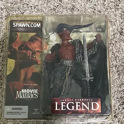 2002 McFarlane Movie Maniacs Series 5 - LEGEND Lord Of Darkness 8  Figure MIP • $45