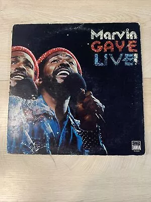 Marvin Gaye Live [1974] Vinyl LP RECORD • $19
