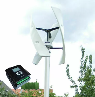 800W Vertical Wind Turbine Wind Generator Wind Power W/ Hybrid Charge Controller • $302.50