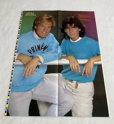 MODERN TALKING 1985 Swedish Poster Music Magazine Okej 1980s Vintage Rare • $35