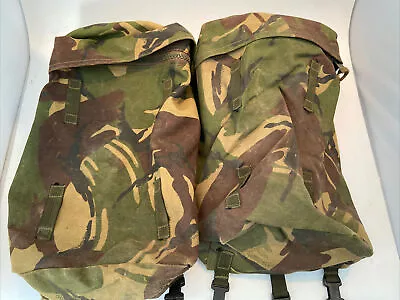 Supergrade BritishX2 Military Woodland DPM Camouflage Bergen Side Pocket Pouches • $31.10