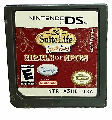 The Suite Life Zack And Cody Circle Of Spies-Nintendo DS • $2.84