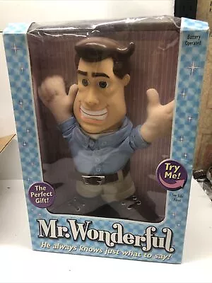 2003 Mr. Wonderful Talking Doll 16 Different Phrases NON WORKING • $24.99