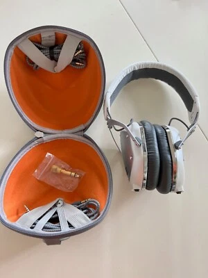 $150 • Buy V-MODA Crossfade M-100 Over-Ear Noise-Isolating Metal Headphones (White Silver)