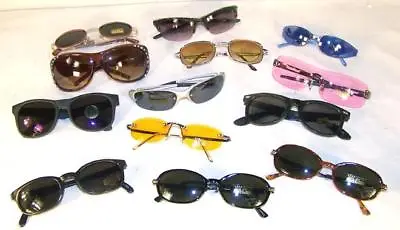 6 PAIR FASHION MEN WOMENS SUNGLASSES Assorted Lot Eyewear NEW GLASSES Wholesale • $6.99