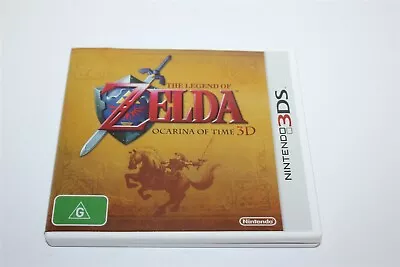 $45.99 • Buy Nintendo 3DS The Legend Of Zelda Ocarina Of Time 3D Game Aus Release